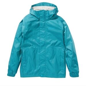 Marmot Precip Rain Jacket Kids Medium  Teal Water Resistant